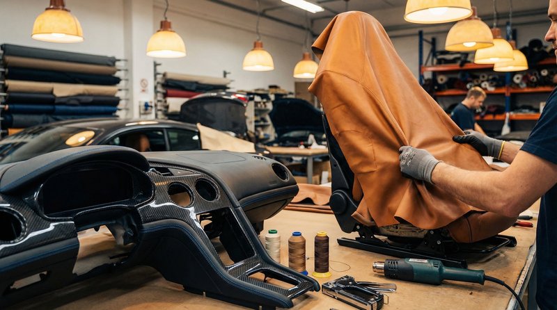 91改装视频教程：豪华内饰改装